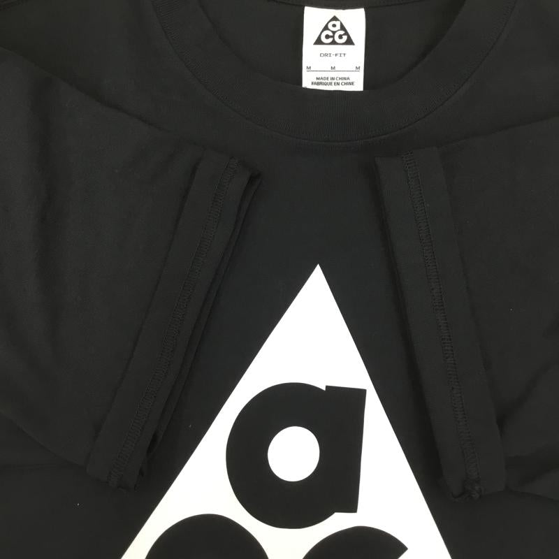 エーシージー ACG Tシャツ 半袖 NIKE AS M NRG ACG SS HBR TEE DJ3645-010 M ロゴ、文字 黒 / ブラック / X 白 / ホワイト /  メンズ USED 古着 中古 10127977