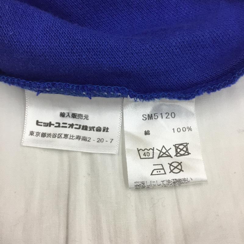 フレッドペリー FRED PERRY ポロシャツ 半袖 FRED PERRY × Art Comes First SM5120 M ロゴ、文字 青 / ブルー / X 白 / ホワイト / X 黒 / ブラック /  メンズ USED 古着 中古 10127978
