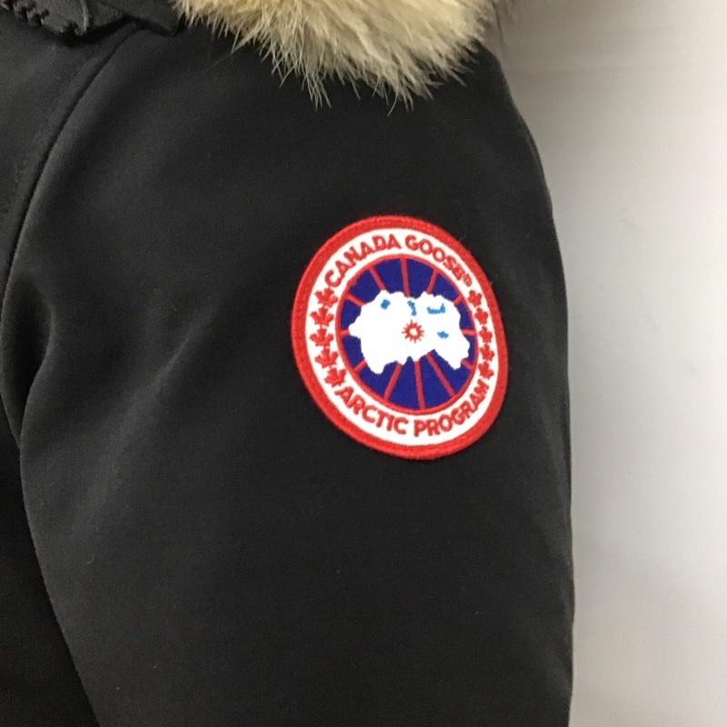 カナダグース CANADA GOOSE ジャケット、上着 ジャケット、ブレザー 3438jm JASPERPARKA アウター M ロゴ、文字 黒 / ブラック /  メンズ USED 古着 中古 10127979