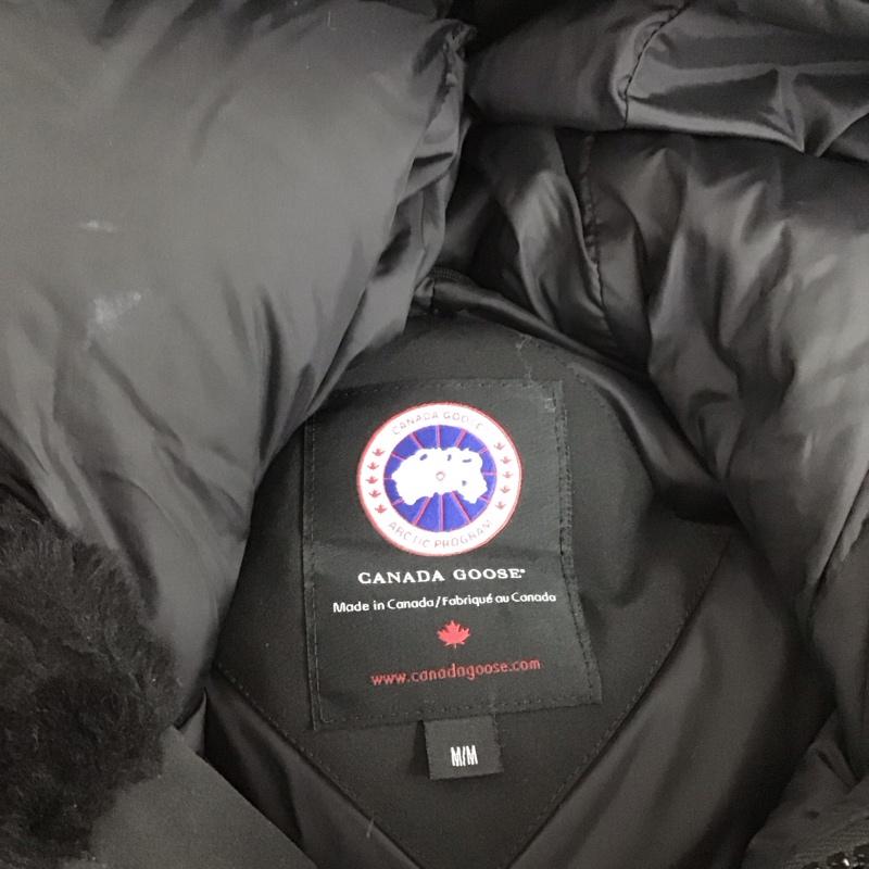 カナダグース CANADA GOOSE ジャケット、上着 ジャケット、ブレザー 3438jm JASPERPARKA アウター M ロゴ、文字 黒 / ブラック /  メンズ USED 古着 中古 10127979