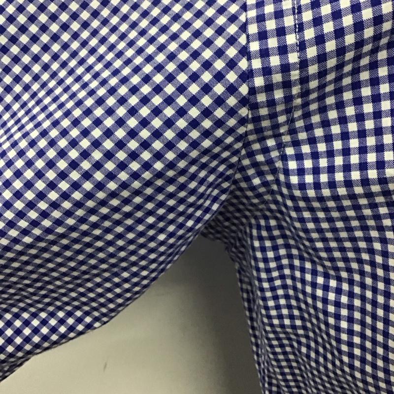 ラルフローレン RALPHLAUREN シャツ、ブラウス 長袖 長袖シャツ チェックシャツ カラーシャツ ボタンダウンシャツ M チェック 白 / ホワイト / X 青 / ブルー /  メンズ USED 古着 中古 10127982