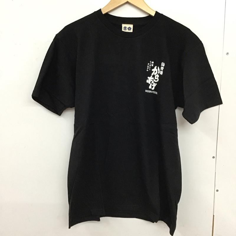 豊天商店 ぶーでんしょうてん Tシャツ 半袖 L ロゴ、文字 X プリント 黒 / ブラック /  メンズ USED 古着 中古 10127984