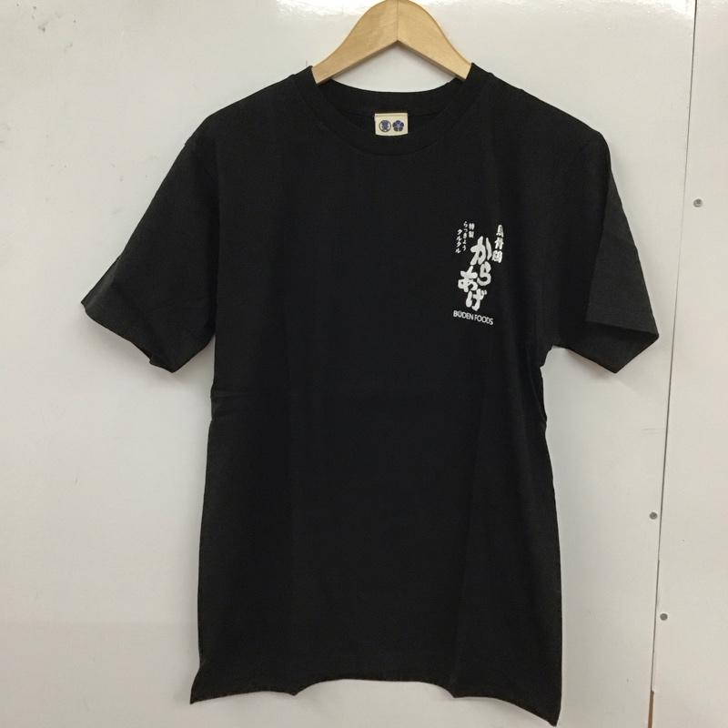 豊天商店 ぶーでんしょうてん Tシャツ 半袖 M ロゴ、文字 X プリント 黒 / ブラック /  メンズ USED 古着 中古 10127985