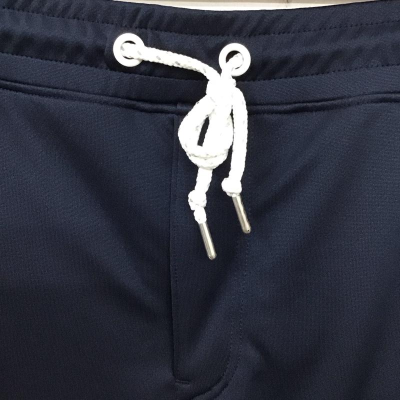 ナリフリ narifuri パンツ ショートパンツ nf5046 ハーフパンツ バイク カーゴ ショーツ スポーツウェア L ロゴ、文字 紺 / ネイビー /  メンズ USED 古着 中古 10127986
