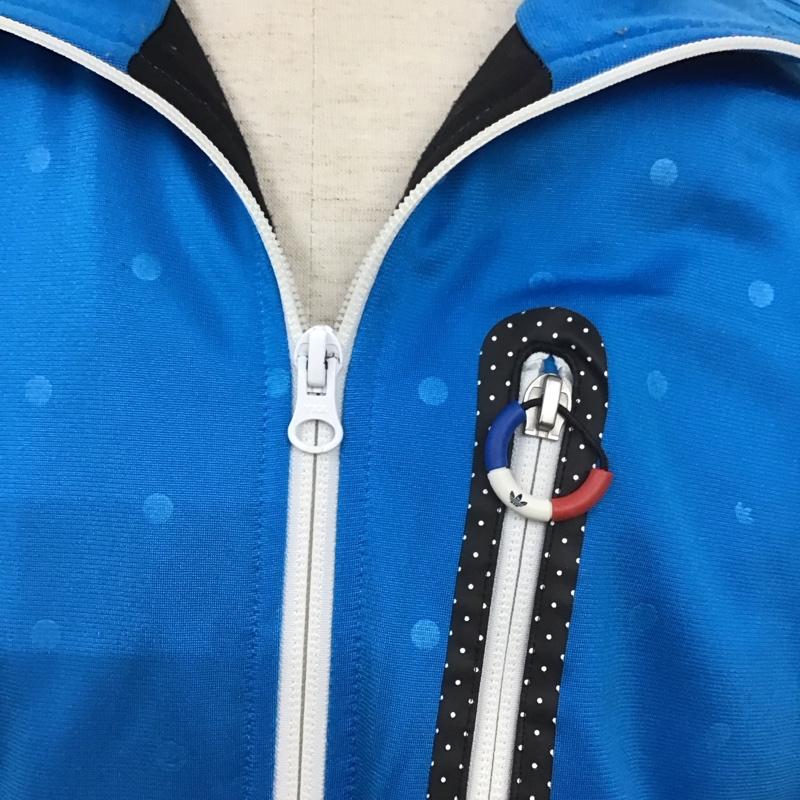 アディダスオリジナルス adidas originals セットアップ セットアップ f81849 ジャージ ファイアーバード トラックパンツ セットアップ 2点セット L ロゴ、文字 黒 / ブラック / X 青 / ブルー /  メンズ USED 古着 中古 10127996