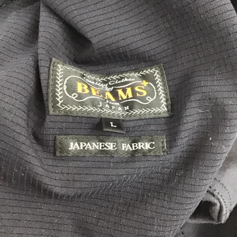 ビームス BEAMS パンツ ワークパンツ、ペインターパンツ ワークパンツ ワイドパンツ カジュアルパンツ L 無地 紺 / ネイビー /  メンズ USED 古着 中古 10127998
