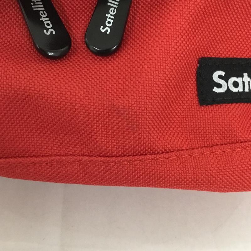 サテライト Satellite ウエストバッグ ウエストバッグ PUSH ボディーバッグ ロゴ、文字 赤 / レッド /  メンズ USED 古着 中古 10128001