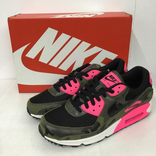 ナイキ NIKE スニーカー スニーカー IF1721 300 AIR MAX 90 PRM 28cm 箱有 カモ柄 迷彩 28.0cm ロゴ、文字 マルチカラー / マルチカラー /  メンズ USED 古着 中古 10128003