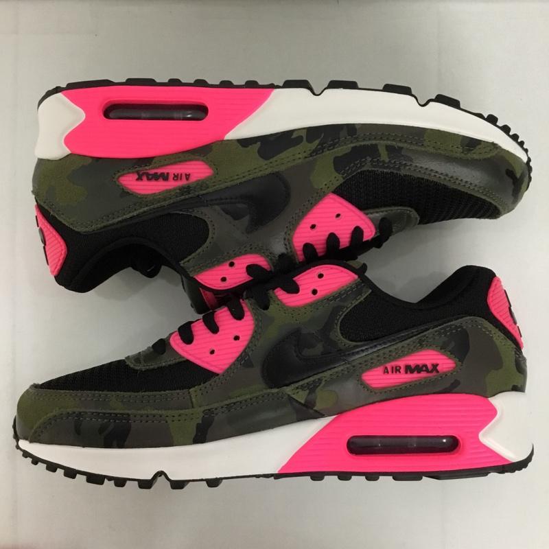 ナイキ NIKE スニーカー スニーカー IF1721 300 AIR MAX 90 PRM 28cm 箱有 カモ柄 迷彩 28.0cm ロゴ、文字 マルチカラー / マルチカラー /  メンズ USED 古着 中古 10128003