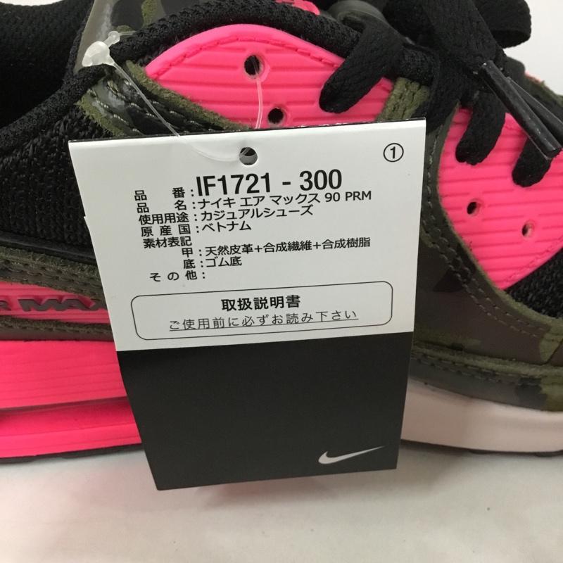ナイキ NIKE スニーカー スニーカー IF1721 300 AIR MAX 90 PRM 28cm 箱有 カモ柄 迷彩 28.0cm ロゴ、文字 マルチカラー / マルチカラー /  メンズ USED 古着 中古 10128003