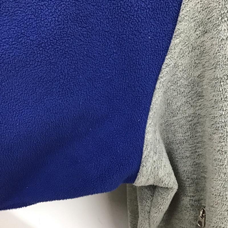 ナイキ NIKE ジャケット、上着 ジャケット、ブレザー ジップアップジャケット フリースジャケット アウター 90s M ロゴ、文字 灰 / グレー /  メンズ USED 古着 中古 10128007