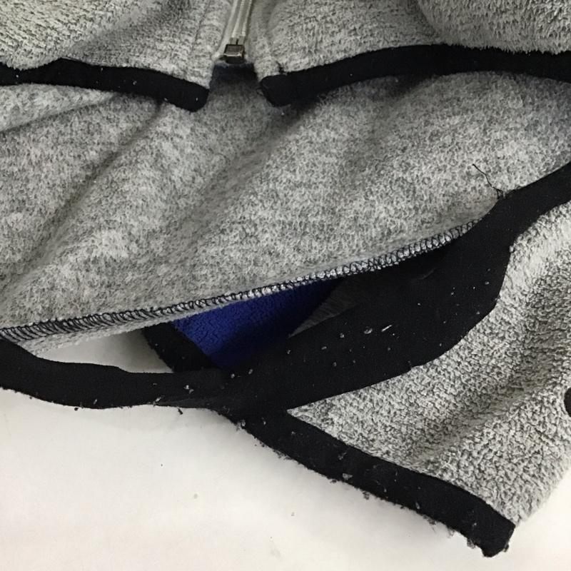 ナイキ NIKE ジャケット、上着 ジャケット、ブレザー ジップアップジャケット フリースジャケット アウター 90s M ロゴ、文字 灰 / グレー /  メンズ USED 古着 中古 10128007