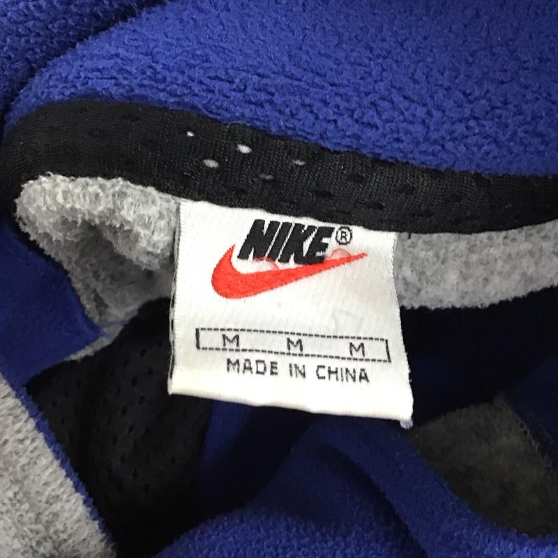 ナイキ NIKE ジャケット、上着 ジャケット、ブレザー ジップアップジャケット フリースジャケット アウター 90s M ロゴ、文字 灰 / グレー /  メンズ USED 古着 中古 10128007