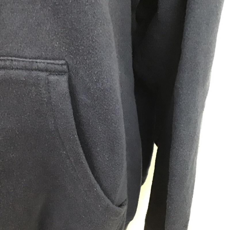ナイキ NIKE パーカー 長袖 長袖パーカー プルオーバーパーカー スウェット XL ロゴ、文字 紺 / ネイビー /  メンズ USED 古着 中古 10128009