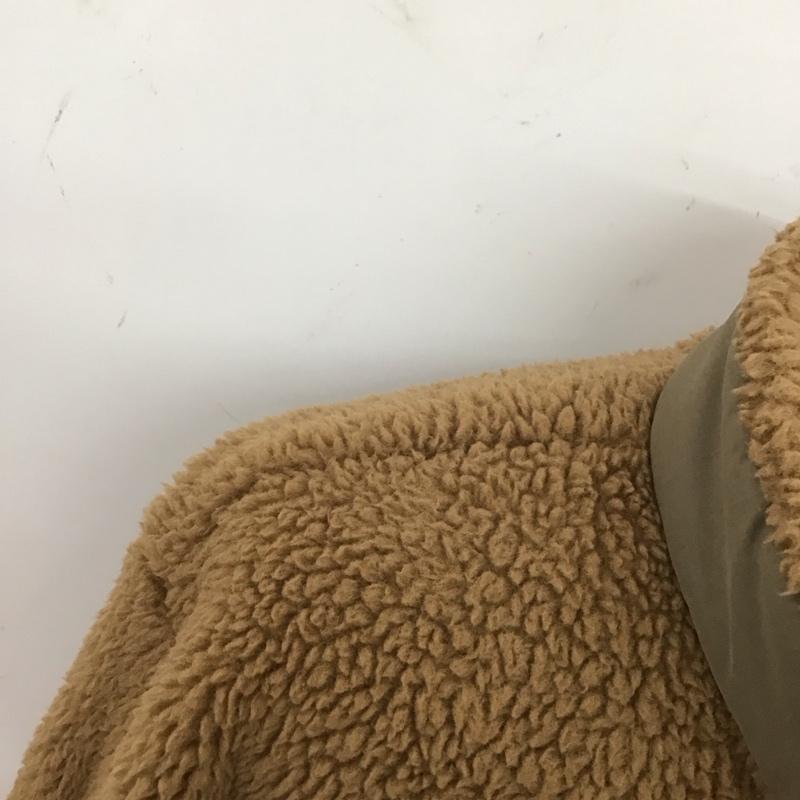 ユニクロ UNIQLO ジャケット、上着 ジャケット、ブレザー 341-44322 フリースジャケット アウター スタンドネック L 無地 茶 / ブラウン /  メンズ USED 古着 中古 10128018