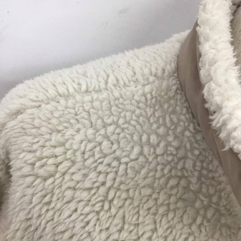 ユニクロ UNIQLO ジャケット、上着 ジャケット、ブレザー 341-443221 WHITEMOUNTAINEERING フリースオーバーサイズプルオーバー S 無地 白 / ホワイト /  メンズ USED 古着 中古 10128019