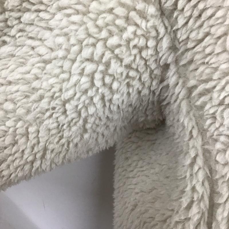 ユニクロ UNIQLO ジャケット、上着 ジャケット、ブレザー 341-443221 WHITEMOUNTAINEERING フリースオーバーサイズプルオーバー S 無地 白 / ホワイト /  メンズ USED 古着 中古 10128019