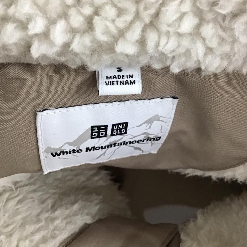 ユニクロ UNIQLO ジャケット、上着 ジャケット、ブレザー 341-443221 WHITEMOUNTAINEERING フリースオーバーサイズプルオーバー S 無地 白 / ホワイト /  メンズ USED 古着 中古 10128019