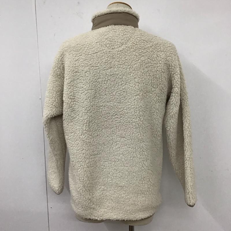 ユニクロ UNIQLO ジャケット、上着 ジャケット、ブレザー 341-443221 WHITEMOUNTAINEERING フリースオーバーサイズプルオーバー S 無地 白 / ホワイト /  メンズ USED 古着 中古 10128022