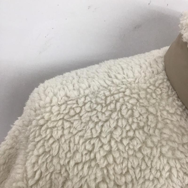 ユニクロ UNIQLO ジャケット、上着 ジャケット、ブレザー 341-443221 WHITEMOUNTAINEERING フリースオーバーサイズプルオーバー S 無地 白 / ホワイト /  メンズ USED 古着 中古 10128022