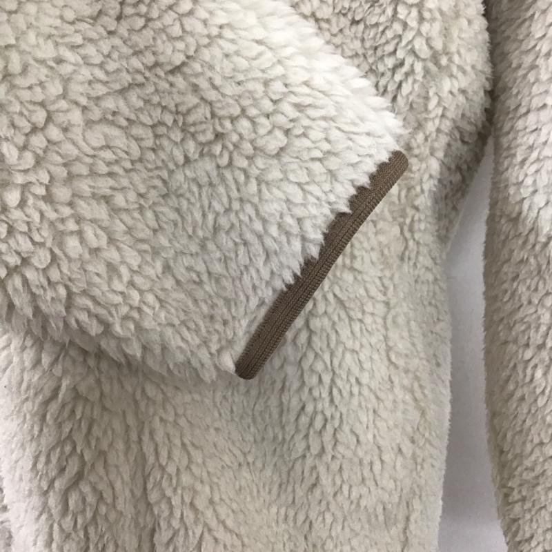 ユニクロ UNIQLO ジャケット、上着 ジャケット、ブレザー 341-443221 WHITEMOUNTAINEERING フリースオーバーサイズプルオーバー S 無地 白 / ホワイト /  メンズ USED 古着 中古 10128022