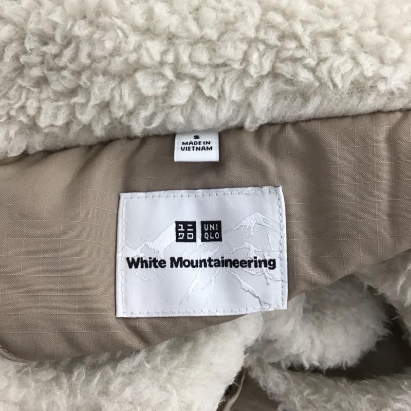 ユニクロ UNIQLO ジャケット、上着 ジャケット、ブレザー 341-443221 WHITEMOUNTAINEERING フリースオーバーサイズプルオーバー S 無地 白 / ホワイト /  メンズ USED 古着 中古 10128022