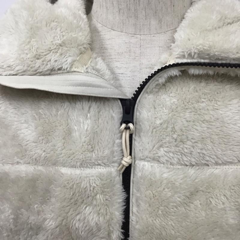 ユニクロ UNIQLO ジャケット、上着 ジャケット、ブレザー 341-429189 フリースジャケット ジップアップパーカー L 無地 白 / ホワイト /  メンズ USED 古着 中古 10128023