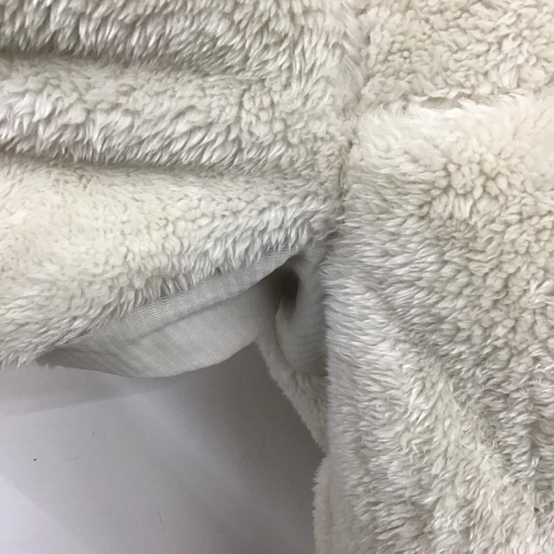 ユニクロ UNIQLO ジャケット、上着 ジャケット、ブレザー 341-429189 フリースジャケット ジップアップパーカー L 無地 白 / ホワイト /  メンズ USED 古着 中古 10128023