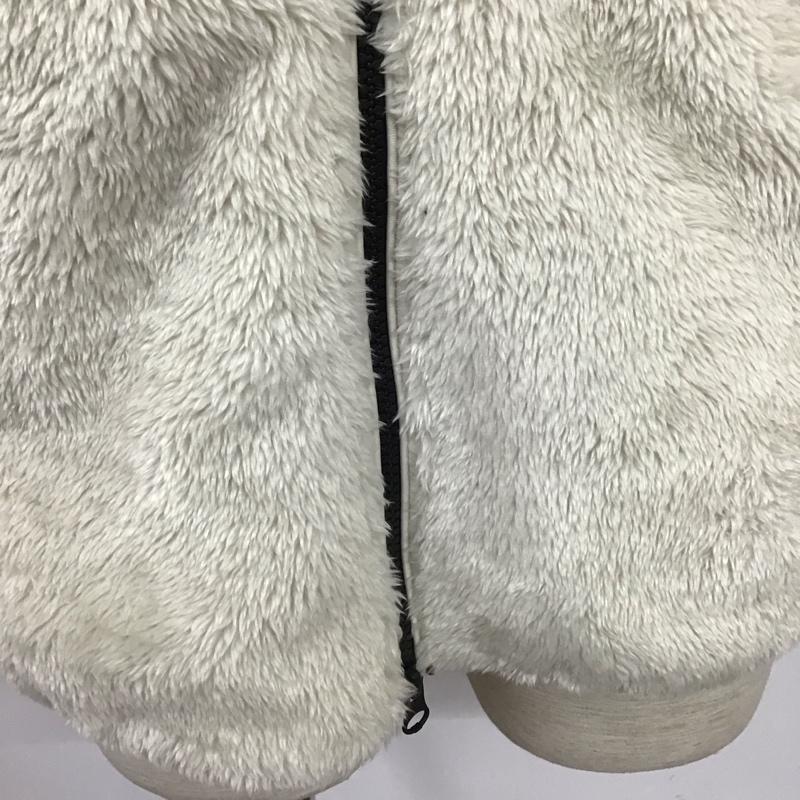 ユニクロ UNIQLO ジャケット、上着 ジャケット、ブレザー 341-429189 フリースジャケット ジップアップパーカー L 無地 白 / ホワイト /  メンズ USED 古着 中古 10128023
