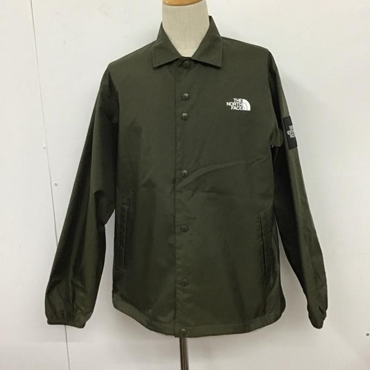 ザノースフェイス THE NORTH FACE ジャケット、上着 ジャケット、ブレザー np72130 TheCoachJacket 前ボタン カラージャケット L ロゴ、文字 カーキ / カーキ /  メンズ USED 古着 中古 10128025