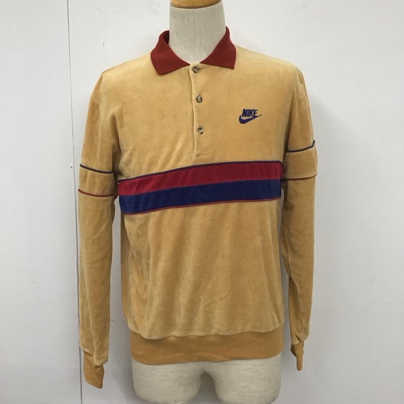 ナイキ NIKE トレーナー 長袖 長袖トレーナー スウェット ポロシャツ ロゴ、文字 マルチカラー / マルチカラー /  メンズ USED 古着 中古 10128026