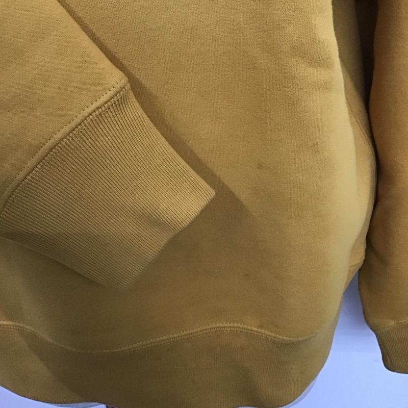ギャップ GAP トレーナー 長袖 長袖トレーナー スウェット クルーネック プルオーバー M ロゴ、文字 黄 / イエロー /  メンズ USED 古着 中古 10128027