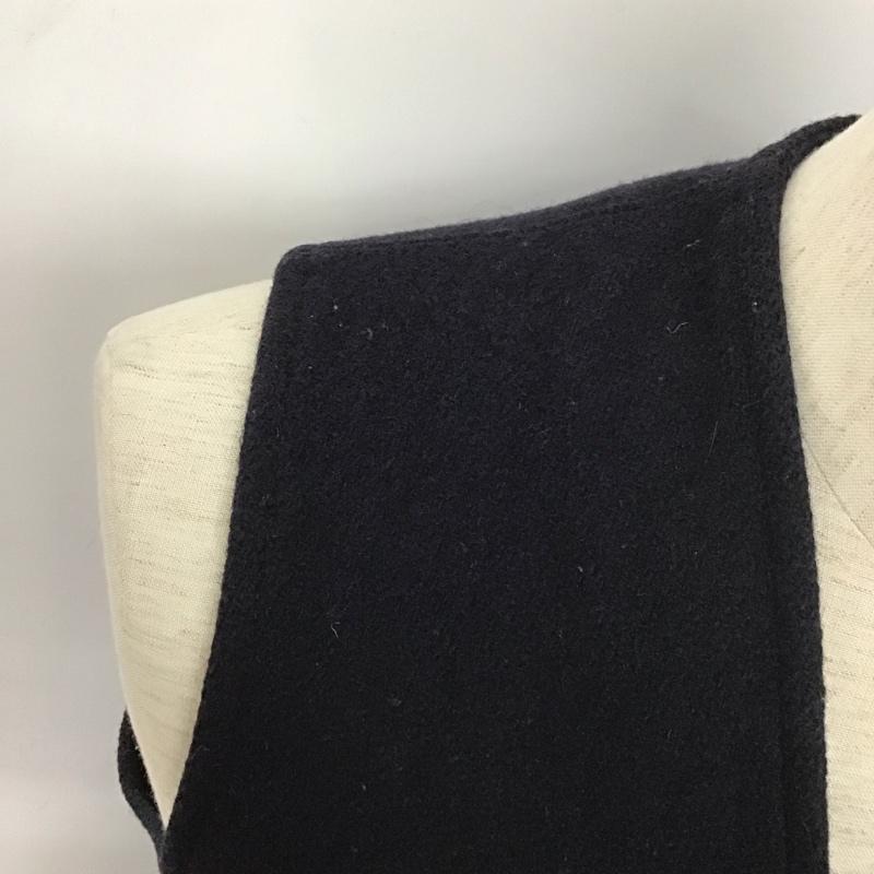 ジョンソンウーレンミルズ Johnson Woolen Mills ベスト ベスト ベスト ノースリーブカットソー 前ボタン 無地 紺 / ネイビー /  メンズ USED 古着 中古 10128033