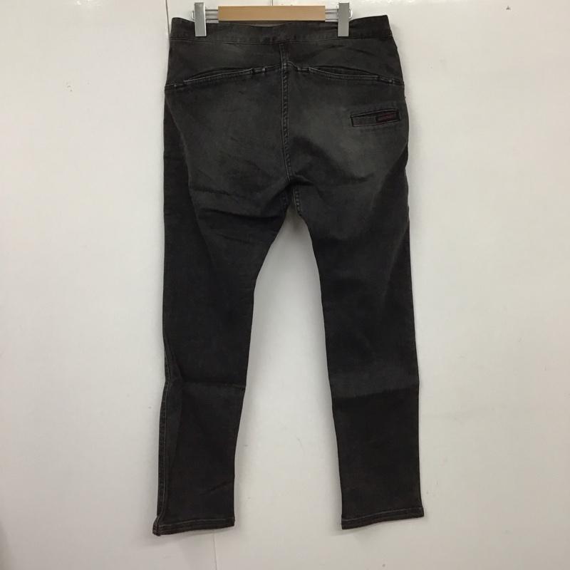 グラミチ GRAMICCI パンツ ワークパンツ、ペインターパンツ gmp-16s124 ワンウォッシュデニム ストレッチパンツ L 無地 黒 / ブラック /  メンズ USED 古着 中古 10128043