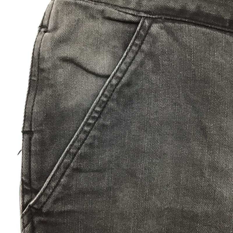 グラミチ GRAMICCI パンツ ワークパンツ、ペインターパンツ gmp-16s124 ワンウォッシュデニム ストレッチパンツ L 無地 黒 / ブラック /  メンズ USED 古着 中古 10128043