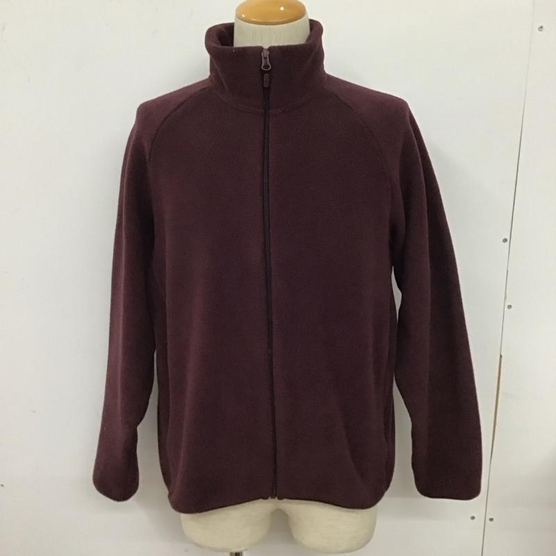 ユニクロ UNIQLO ジャケット、上着 ジャケット、ブレザー 341-450195 フリースジャケット ジップアップジャケット アウター L 無地 紫 / パープル /  メンズ USED 古着 中古 10128045