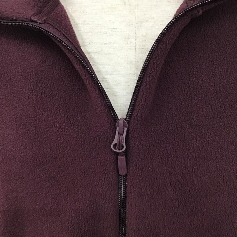 ユニクロ UNIQLO ジャケット、上着 ジャケット、ブレザー 341-450195 フリースジャケット ジップアップジャケット アウター L 無地 紫 / パープル /  メンズ USED 古着 中古 10128045