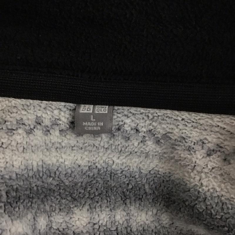 ユニクロ UNIQLO ジャケット、上着 ジャケット、ブレザー 341-135362 フリースジャケット ジップアップジャケット L プリント マルチカラー / マルチカラー /  メンズ USED 古着 中古 10128047