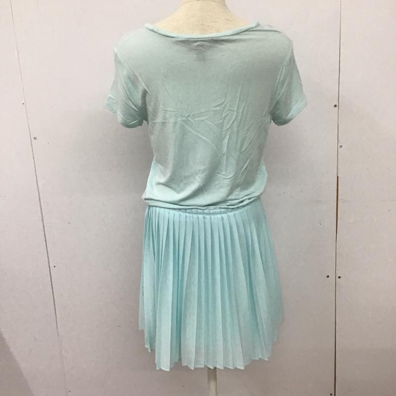 ポロラルフローレン POLO RALPH LAUREN ワンピース ひざ丈スカート 160cm 無地 水色 / ライトブルー /  ガールズ USED 古着 中古 10128048