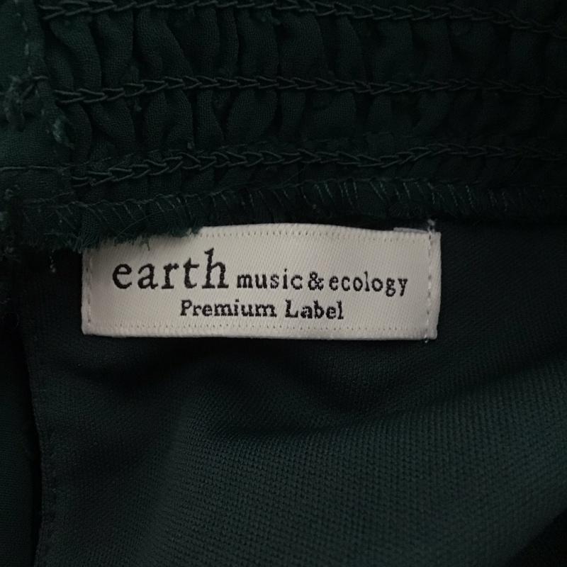 アースミュージックアンドエコロジー earth music&ecology カットソー 半袖 FREE 無地 緑 / グリーン /  レディース USED 古着 中古 10128052