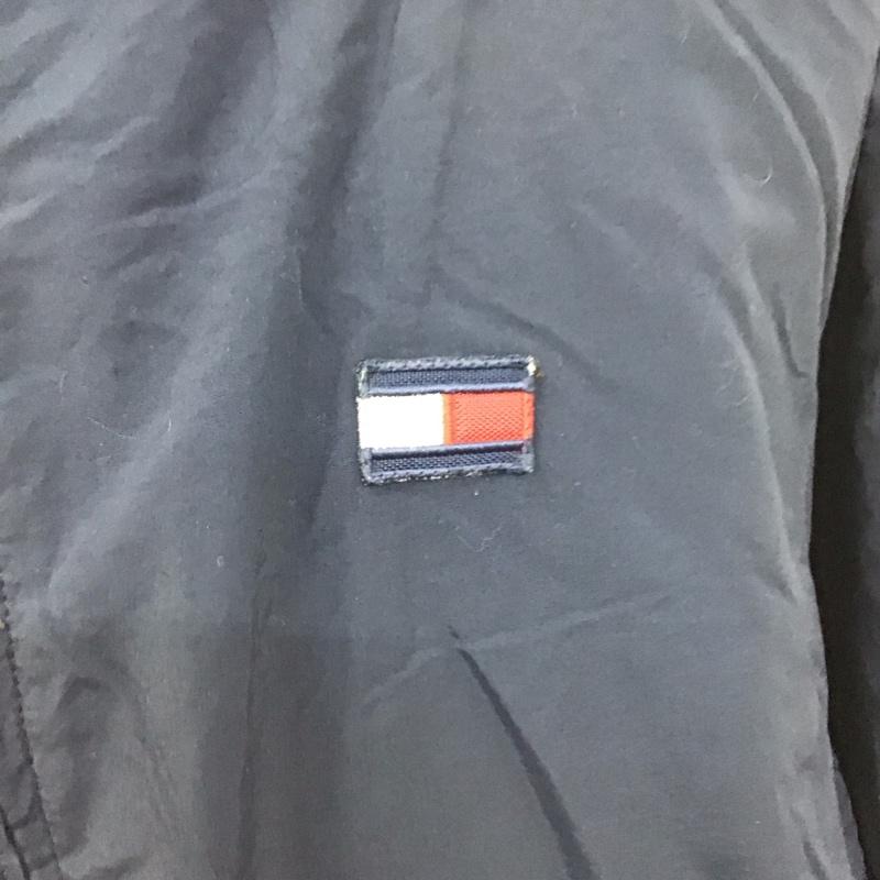 トミーヒルフィガー TOMMY HILFIGER ジャケット、上着 ジャケット、ブレザー ジップアップジャケット ナイロンジャケット アウター L ロゴ、文字 紺 / ネイビー /  メンズ USED 古着 中古 10128057