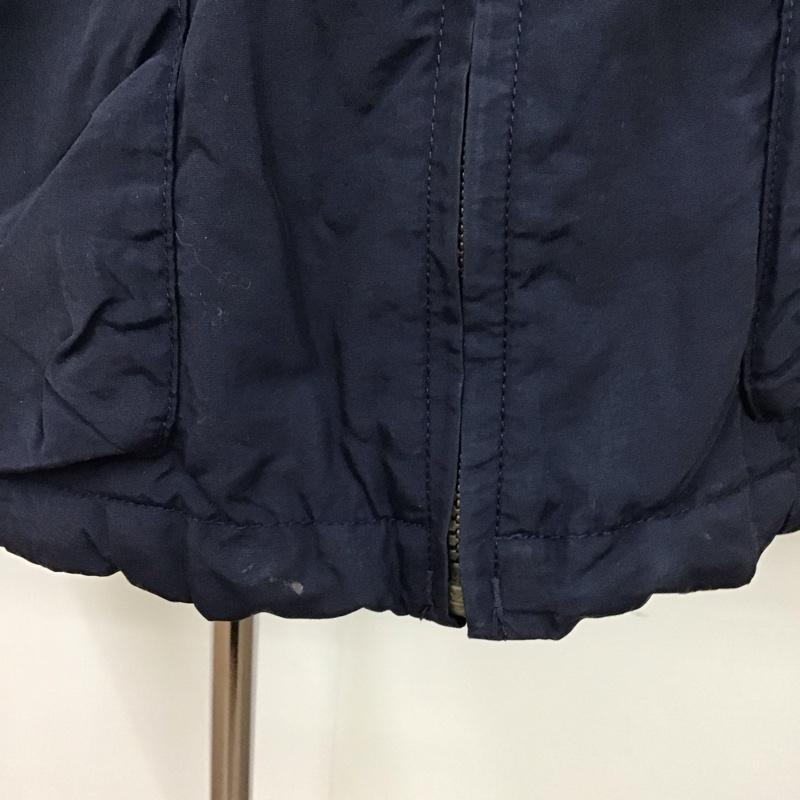 トミーヒルフィガー TOMMY HILFIGER ジャケット、上着 ジャケット、ブレザー ジップアップジャケット ナイロンジャケット アウター L ロゴ、文字 紺 / ネイビー /  メンズ USED 古着 中古 10128057