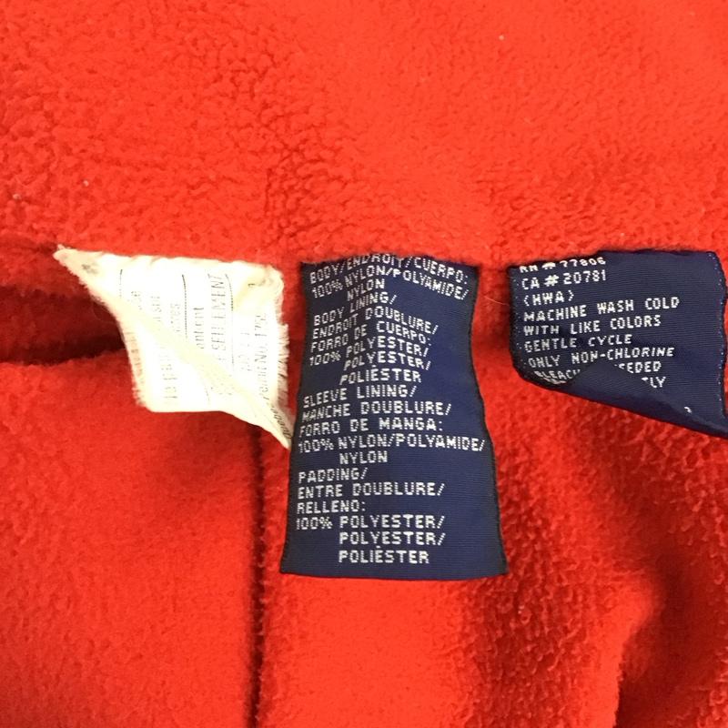 トミーヒルフィガー TOMMY HILFIGER ジャケット、上着 ジャケット、ブレザー ジップアップジャケット ナイロンジャケット アウター L ロゴ、文字 紺 / ネイビー /  メンズ USED 古着 中古 10128057