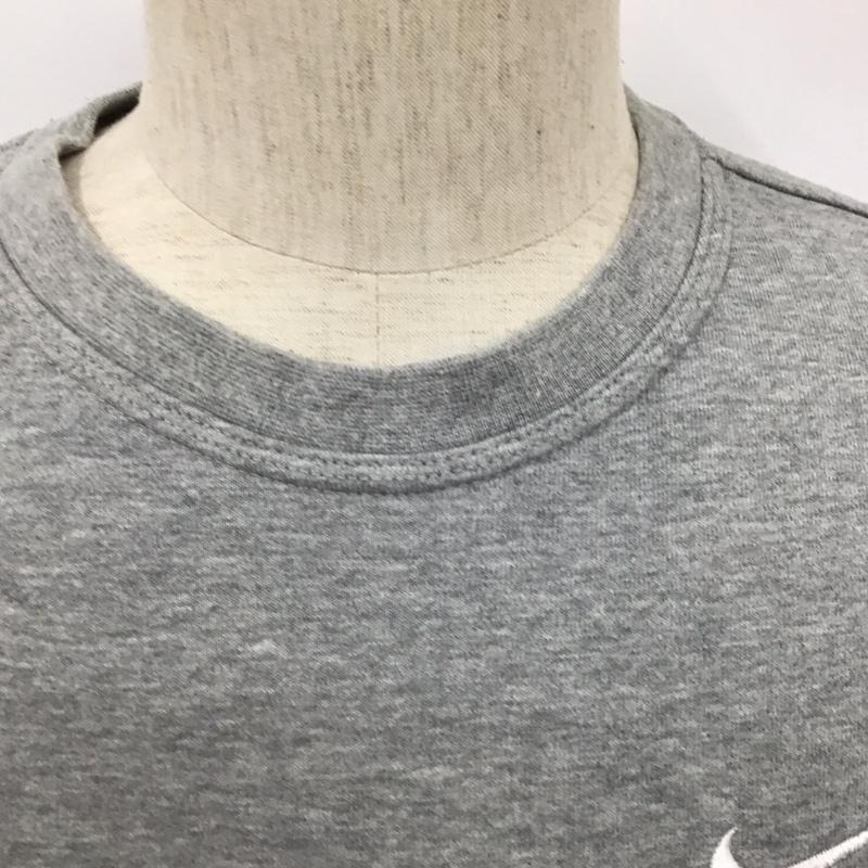 ナイキ NIKE トレーナー 長袖 aa3178-063 長袖トレーナー スウェット クルーネック L ロゴ、文字 灰 / グレー /  メンズ USED 古着 中古 10128061