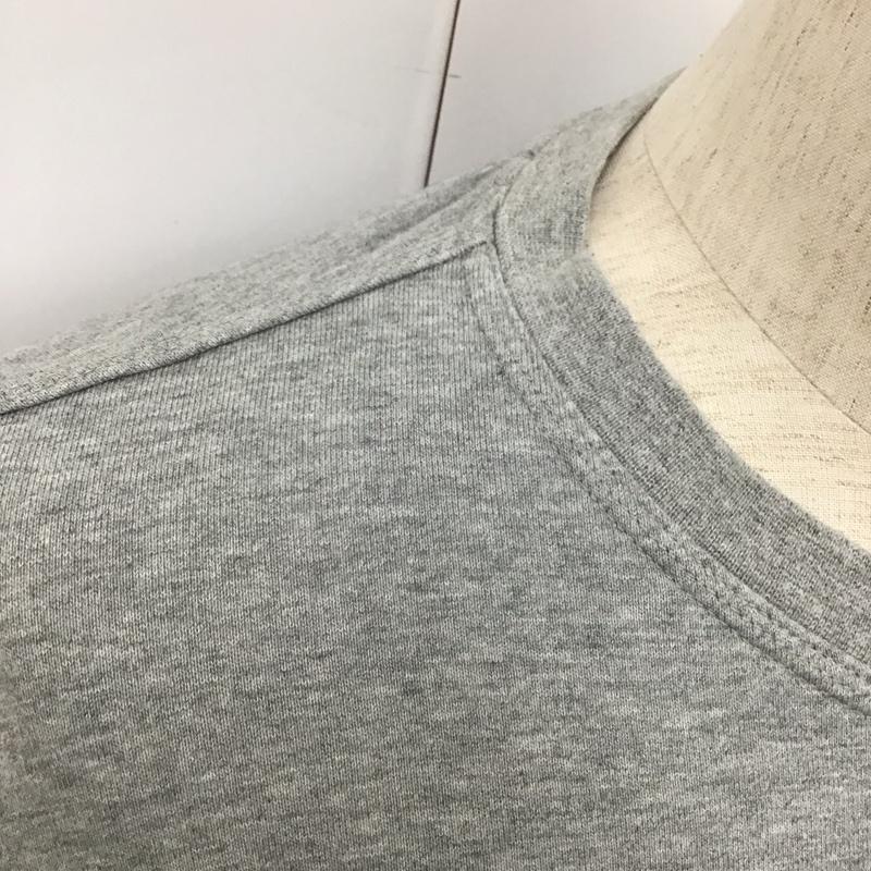 ナイキ NIKE トレーナー 長袖 aa3178-063 長袖トレーナー スウェット クルーネック L ロゴ、文字 灰 / グレー /  メンズ USED 古着 中古 10128061