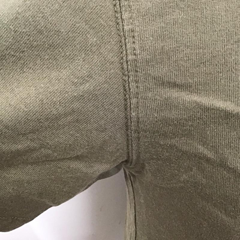テッドマン TEDMAN Tシャツ 半袖 半袖カットソー プリントTシャツ クルーネックカットソー 38 プリント カーキ / カーキ /  メンズ USED 古着 中古 10128066
