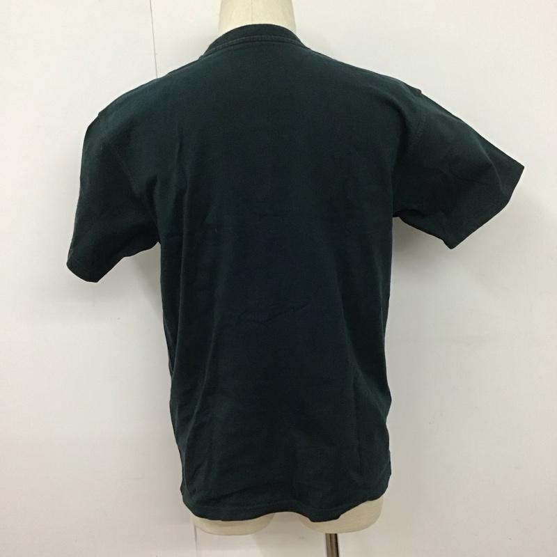 カーハート Carhartt Tシャツ 半袖 半袖カットソー プリントTシャツ クルーネックカットソー S ロゴ、文字 緑 / グリーン /  メンズ USED 古着 中古 10128072