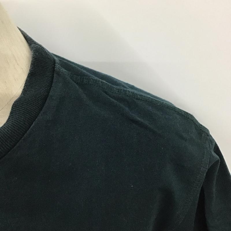 カーハート Carhartt Tシャツ 半袖 半袖カットソー プリントTシャツ クルーネックカットソー S ロゴ、文字 緑 / グリーン /  メンズ USED 古着 中古 10128072