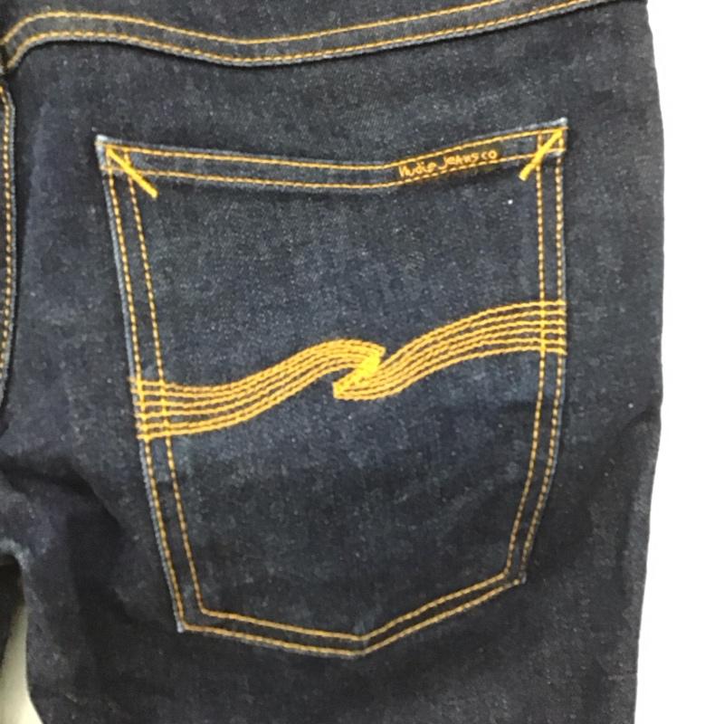 ヌーディージーンズ Nudie Jeans パンツ デニム、ジーンズ デニムパンツ スリムパンツ カジュアルパンツ ストレッチパンツ 31インチ 無地 インディゴ / インディゴ /  メンズ USED 古着 中古 10128073