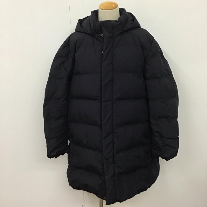 ユニクロ UNIQLO ジャケット、上着 ジャンパー、ブルゾン 311-400512 ジップアップジャケット ダウンジャケット アウター 無地 紺 / ネイビー /  メンズ USED 古着 中古 10128076
